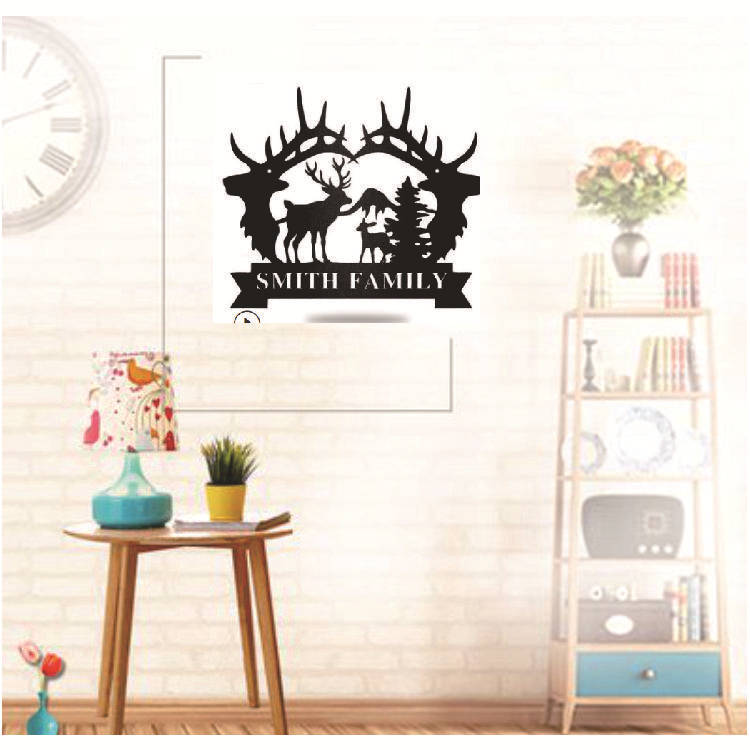 Metal Deer Wall Art Metal Deer Wall Art